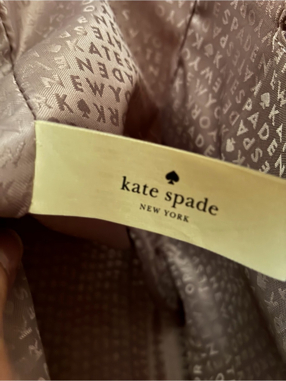Kate Spade Rose Gold Glitter Tote Bag with Wallet - Picture 11 of 12